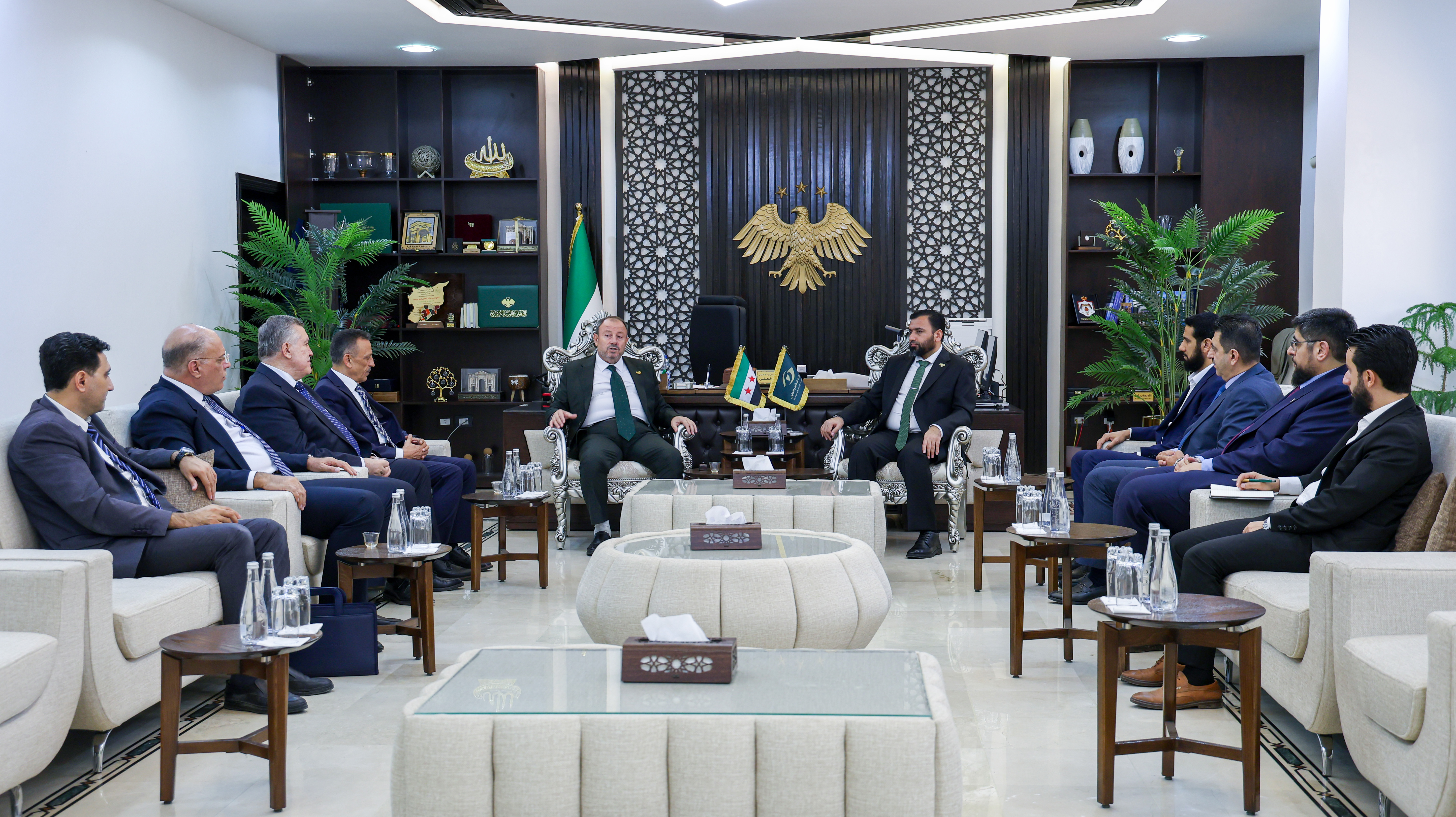 الهيئة المركزية للرقابة والتفتيش ومجلس الدولة يبحثان تعزيز التعاون في العمل الرقابي