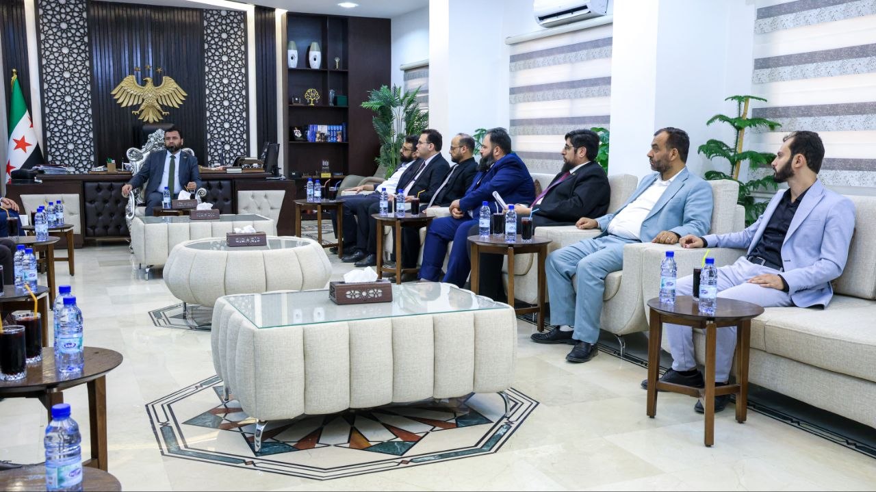 رئيس الهيئة المركزية يبحث مع الوفد الأردني تعزيز التعاون الرقابي
