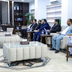رئيس الهيئة المركزية يبحث مع الوفد الأردني تعزيز التعاون الرقابي