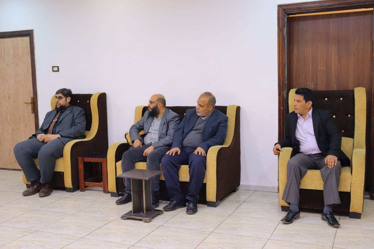 زار رئيس الهيئة المركزية للرقابة والتفتيش،فرع الهيئة في محافظة الرقة، واجتمع مع رئيس الفرع السيد موسى البليخ