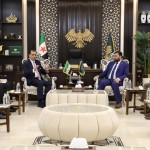 رئيس الهيئة المركزية يستقبل السفير الأردني في دمشق لبحث تعزيز التعاون الرقابي بين البلدين