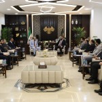 رئيس الهيئة المركزية للرقابة والتفتيش يستقبل وزير الطاقة