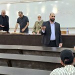 جانب من الاختبار التحريري الذي أجرته الهيئة المركزية للرقابة والتفتيش في محافظات