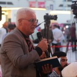 رئيس الهيئة المركزية ومستشار الشؤون الإعلامية في رئاسة الجمهورية يشاركان في ندوة حوارية بمعرض دمشق الدولي