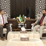 اجتماع رئيس الهيئة المركزية للرقابة و التفتيش مع رئيس مجلس إدارة نقابة الاقتصاديين السوريين