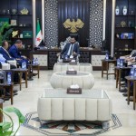 رئيس الهيئة المركزية يبحث مع الوفد الأردني تعزيز التعاون الرقابي