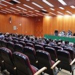 رئيس الهيئة المركزية يفتتح فرع المعهد العالي للرقابة في مدينة حلب