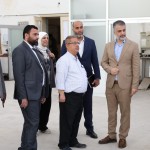 رئيس الهيئة المركزية يجري زيارة إلى جامعة حلب