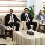رئيس الهيئة المركزية يبحث مع وزير الطوارئ وإدارة الكوارث واقع العمل وآليات تطويره