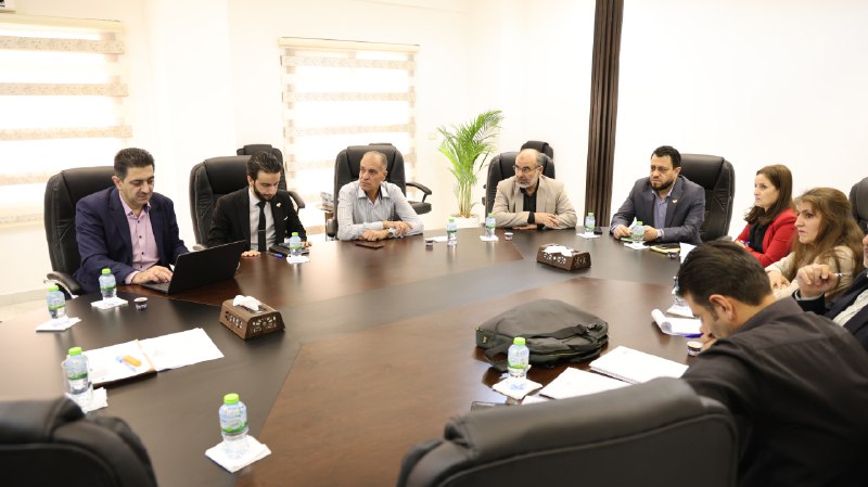 اجتماع الهيئة المركزية للرقابة والتفتيش مع هيئة مكافحة غسل الأموال و تمويل الإرهاب