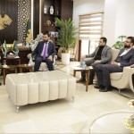 رئيس الهيئة المركزية يستقبل مساعد الأمين العام للأمم المتحدة لبحث آفاق التعاون