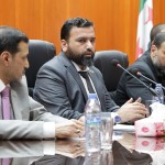 رئيس الهيئة المركزية يفتتح فرع المعهد العالي للرقابة في مدينة حلب