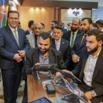 زار رئيس الهيئة المركزية للرقابة والتفتيش، المهندس عامر العلي، ومستشار رئاسة الجمهورية للشؤون الإعلامية، الدكتور أحمد موفق زيدان، جناح الهيئة في معرض دمشق الدولي، يرافقهما وفد من الهيئة.