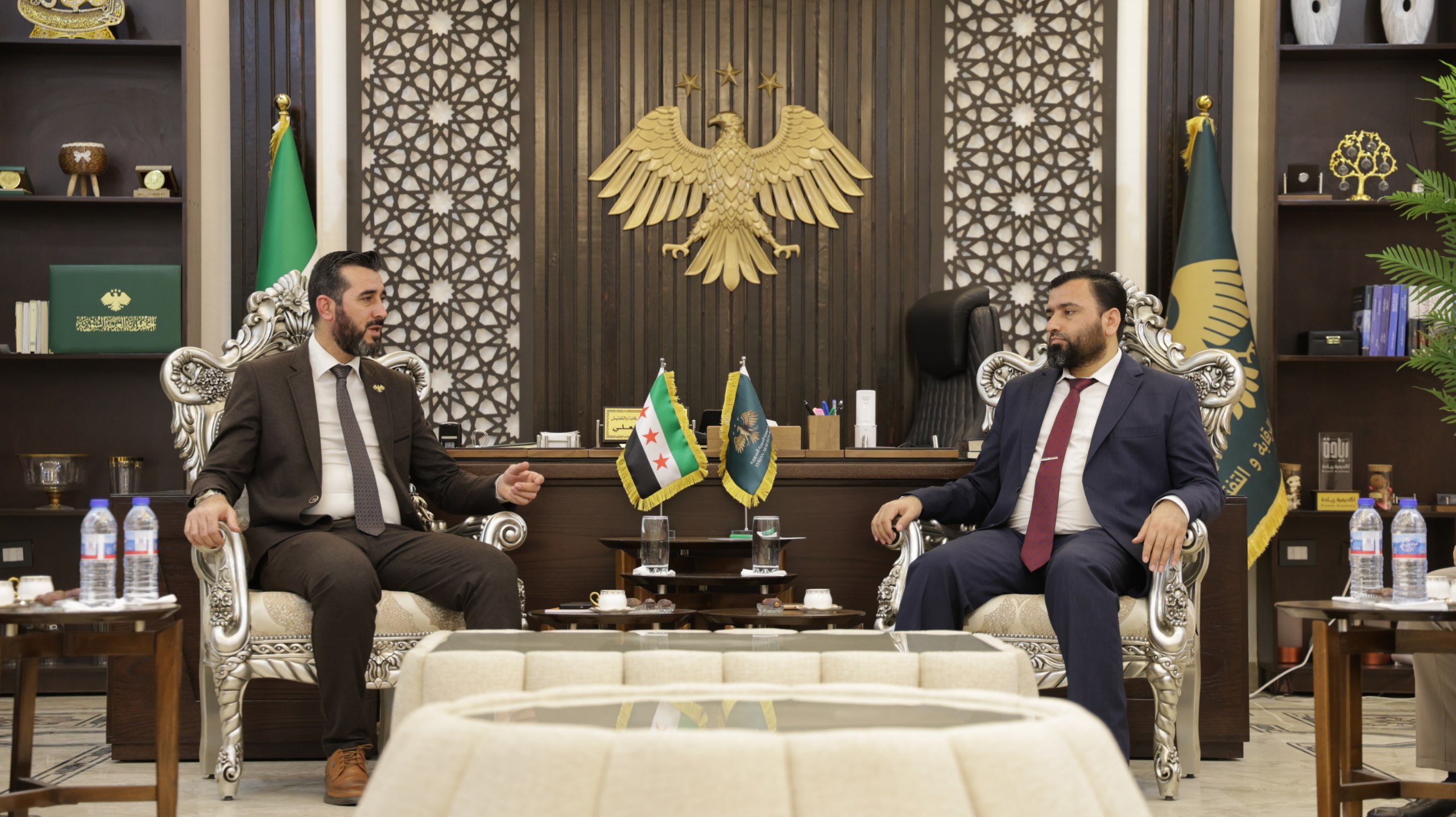 رئاسة الهيئة المركزية للرقابة والتفتيش تستقبل رئيس هيئة التخطيط والإحصاء