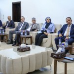 رئيس الهيئة المركزية يبحث مع الوفد الأردني تعزيز التعاون الرقابي