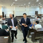 جانب من الاختبار التحريري الذي أجرته الهيئة المركزية للرقابة والتفتيش في محافظات