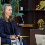 رئيس الهيئة المركزية يستقبل نائبة رئيس بعثة السفارة الألمانية والمنسقة المقيمة للأمم المتحدة في سورية