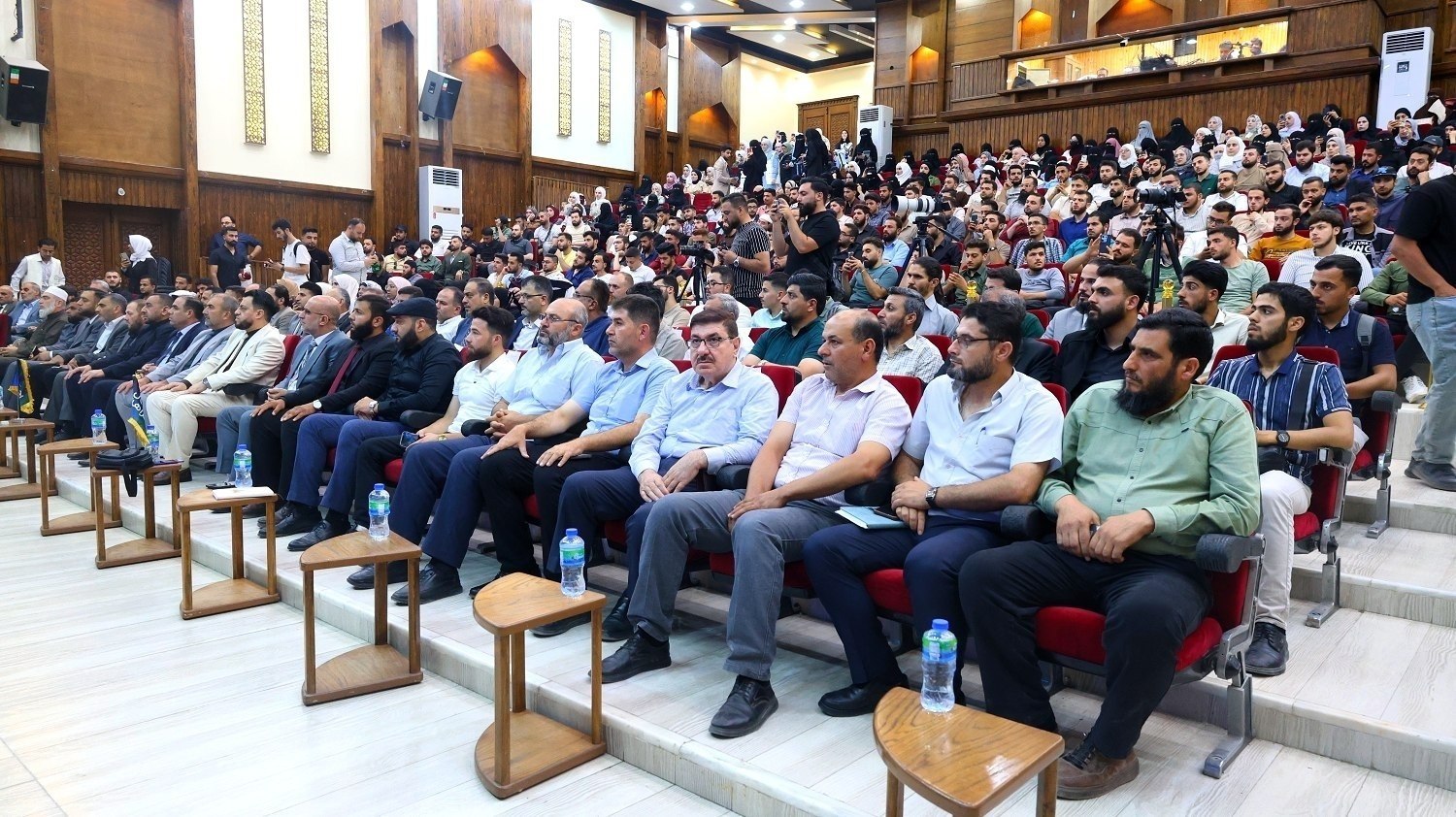 الهيئة المركزية للرقابة والتفتيش تطلق حملة "أجيال النزاهة" في جامعة إدلب