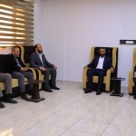 زار رئيس الهيئة المركزية للرقابة والتفتيش،فرع الهيئة في محافظة الرقة، واجتمع مع رئيس الفرع السيد موسى البليخ