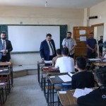 رئيس الهيئة المركزية ووزير التربية يتفقدان عددًا من المراكز الامتحانية في حمص