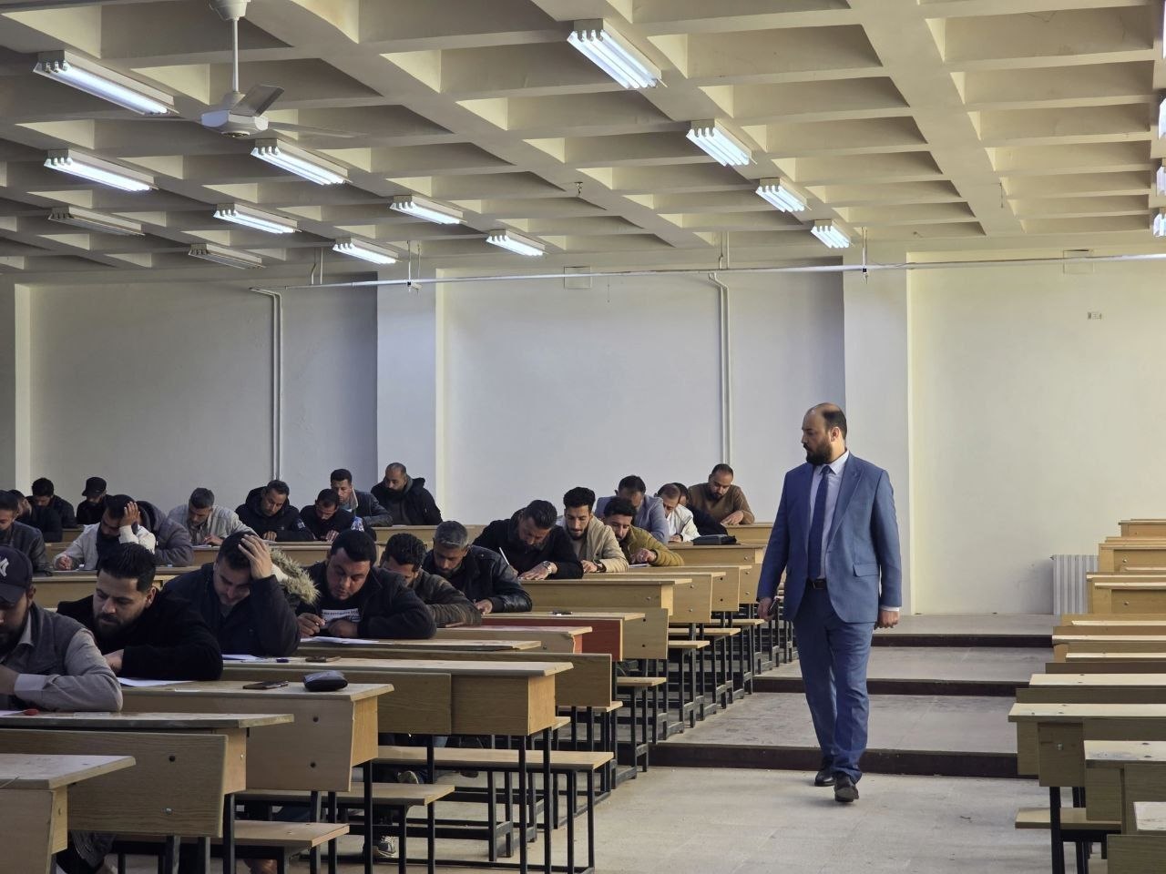 الهيئة المركزية للرقابة والتفتيش تجري امتحانات المتقدمين لمسابقة المنطقة الشرقية