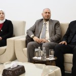 لبحث سبل تعزيز العمل الرقابي في العمل المالي رئيس الهيئة المركزية يستقبل وزير المالية.
