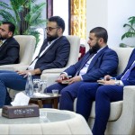 رئيس الهيئة المركزية يستقبل نائبة رئيس بعثة السفارة الألمانية والمنسقة المقيمة للأمم المتحدة في سورية